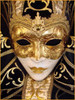Venetian mask Jolly Trinity Lux