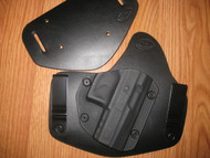 RUGER IWB/OWB standard hybrid leather\Kydex Holster (Adjustable retention)