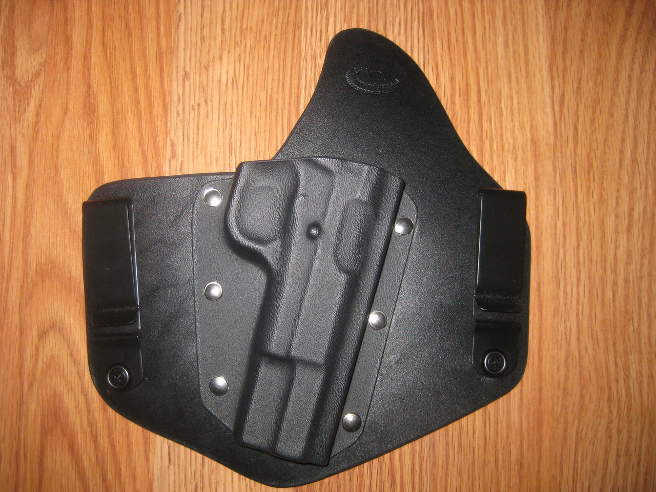 BROWNING IWB standard hybrid leather\Kydex Holster (fixed retention
