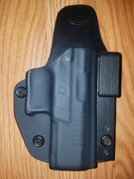 Ruger AIWB Kydex/Leather Hybrid Holster small print with adjustable retention