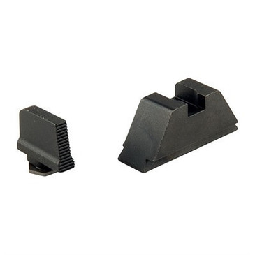 Ameriglo: Glock Sight Set: Black (.260" Front/.355" Rear) GL-400-355_GCF-260-115