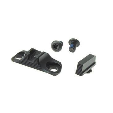 Angry Bears Arms COA Sight Set for Glock: G19/45/47 Optic Height (JRO) Black (ABA763-B)