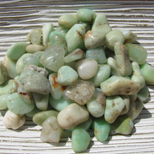 Chrysoprase Tumbled Pebble Stones