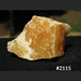 Raw Orange Calcite Chunk #2115