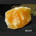 Rough Orange Calcite Chunk #2119