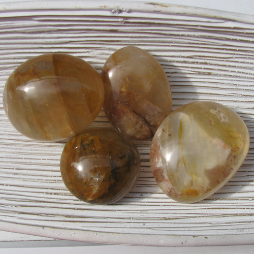 Yellow Hematoid Pebbles, Golden Healers