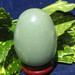 Green Aventurine 35mm eggs
