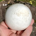 Scolecite Spheres, 2.9" in diameter