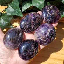 Moroccan Amethyst Palm Stones, Group Picture