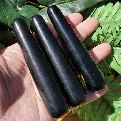 Black Obsidian Wands, Group of three wands