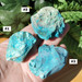 3 pieces Chrysocolla, side 2