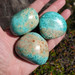 Peruvian Chrysocolla Tumbled Stones