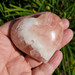 Strawberry Calcite, Rose Calcite Heart