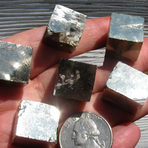 Pyrite Cubes, Fools Gold