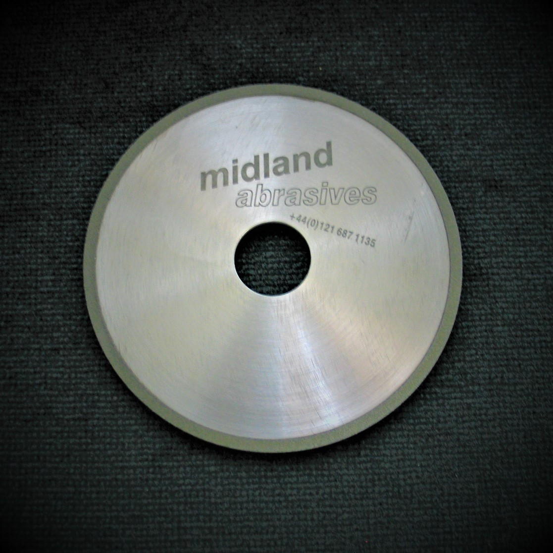 150 x 1 x 31.75 1A1R Diamond Slitting Wheel