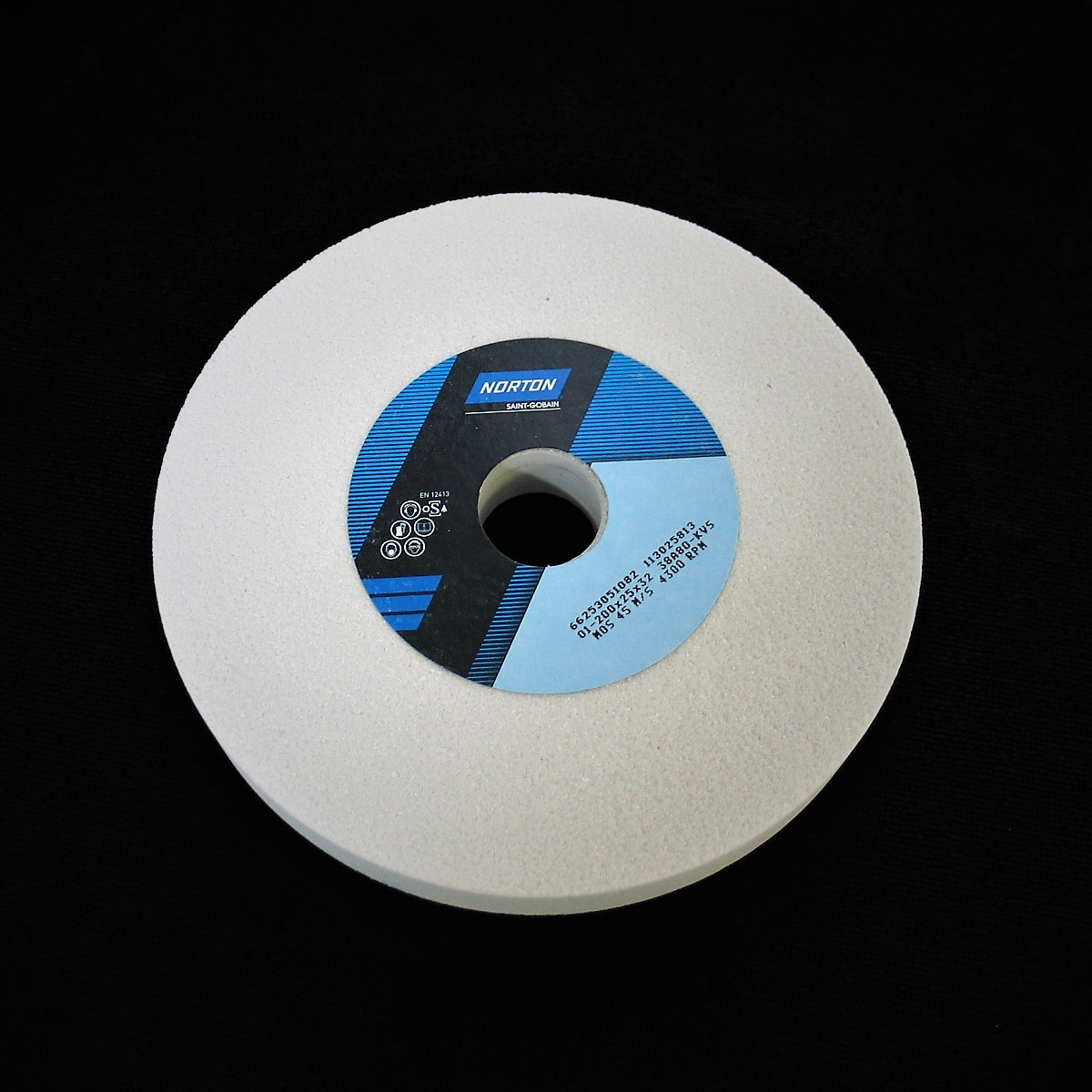 Grinding Wheel 200 x 32 x 32 WA 60NVS (GW1336)