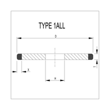 46 x 10 x 5.2 - 1ALL (B126) Resin Bonded CBN Dish Wheel (DW677)