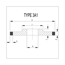 125 x 1. 6 x 31.75 - 3A1 (D91) Resin Bonded Diamond  (DW646)