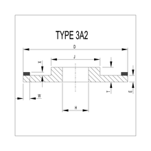 115 x 6/4 x 19.05 - 3A2 (D76) Resin Bonded Diamond (DW649)