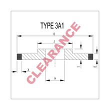 127 x 5 x 32 - 3A1 Resin Bonded Wheel (4786)