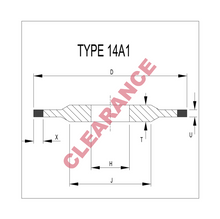 150 x 2.5 x 32 - 14A1 Resin Bonded Wheel (4784)