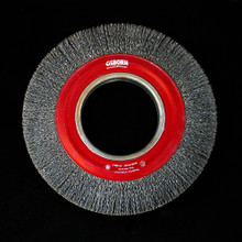 Wire Wheel  - 300 x 32 x 120 - 0.3 Wire (WW002) + Bore reducing flanges