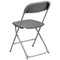 Plastic Folding Chairs | Gray Foldable Chairs