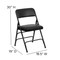 Metal Folding Chairs | Black Vinyl Padded Folding Chairs