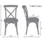 X-Back Chair | Natural With White Grain | Cross Back Chairs