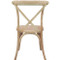 X-Back Chair | Natural With White Grain | Cross Back Chairs