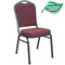 Banquet Chairs | Premium Burgundy-patterned Crown Back