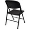 Plastic Folding Chairs | Oversized | Black Plastic Folding Chair