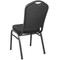 Banquet Chairs | Premium Patterned Black Crown Back