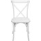 X-Back Chair | White Resin | Cross Back Chairs