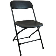 Plastic Folding Chairs | Black Foldable Chairs