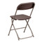 Plastic Folding Chairs | Brown Foldable Chairs