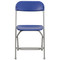 Plastic Folding Chairs | Blue Foldable Chairs