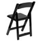 Wood Folding Chairs | Black Wedding Chairs