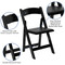 Wood Folding Chairs | Black Wedding Chairs