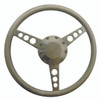 Billet 14" Diameter Classic Steering Wheel; Polished Finish - All American Billet 4501-P
