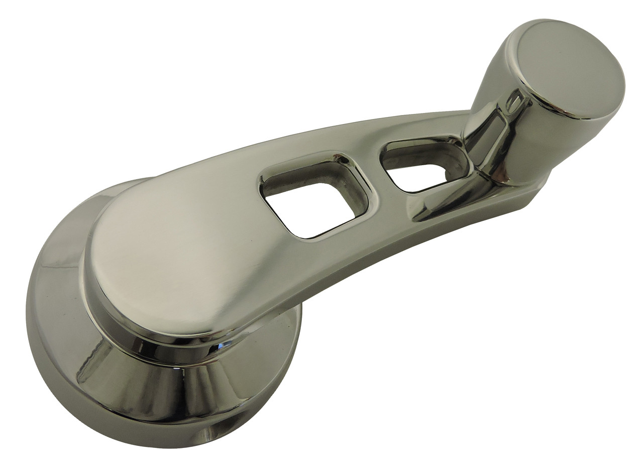 Billet Vent Window Cranks Dual Window Cutout W/ Plain knob (Pair