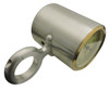 Billet Tach Cup For 2.375" Diameter Columns Fits VDO Gauges; Machined Finish - All American Billet 4623752