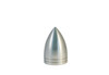 Billet Air Cleaner Nut 1" Diameter Bullet; Machined Finish - All American Billet ACNB100