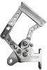 1958-1959 GM Billet Hood Hinges With Holes; Machined Finish - All American Billet HH-5859CT-H