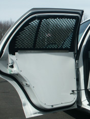 WGI-F7-H* - DISCONTINUED -- 1998-2011 Ford Crown Victoria Interior Window Guard Kit With Hinges For 2 Windows