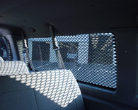 WGI-F3* - 1994-2014 Ford E-Series Standard Length Van With Swing Out Side Doors Interior Window Guard Kit For