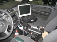 DISCNTINUED 6/6/19 C-TCB-23* - Telescoping Computer Base for 2000-2014 Chevrolet Tahoe/GMC Yukon