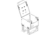 C-ARPB-113* - Star TSP800II Printer Mount  With Flip Up Armrest