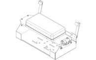 C-ARPB-121* - HP 100 Series L411 Printer Mount with flip up armrest