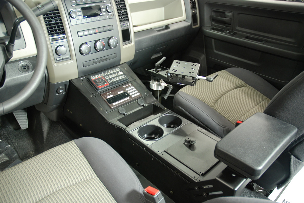 C Vs 0814 Ram 1 Discontinued 2012 Dodge Ram 1500 Special Services Police Truck Vehicle Specific 22 Console